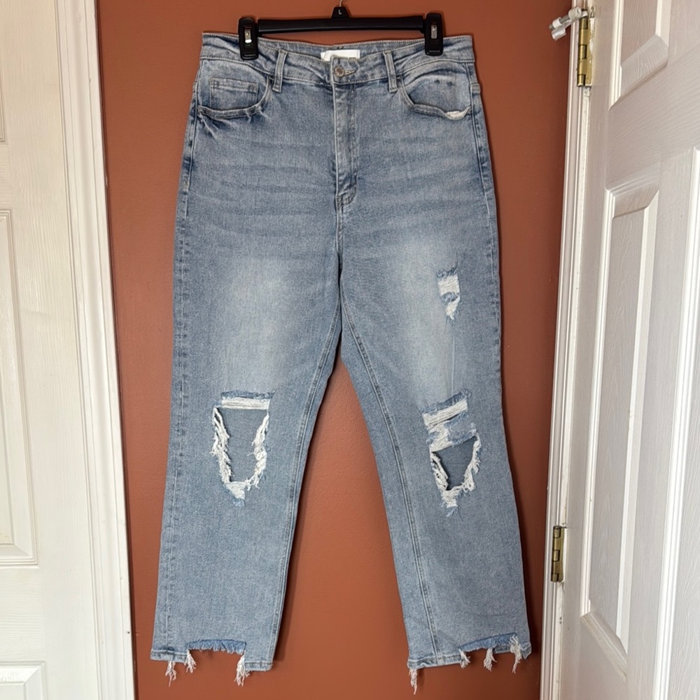 Vervet Distressed Light Blue Women's Jeans